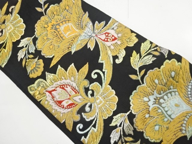 Japanese Kimono / Antique / Nagoya Obi Silk